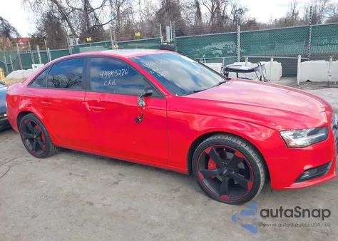 2013 Audi A4 2.0T Premium из США, поврежденный, VIN WAUAFAFL5DA165372